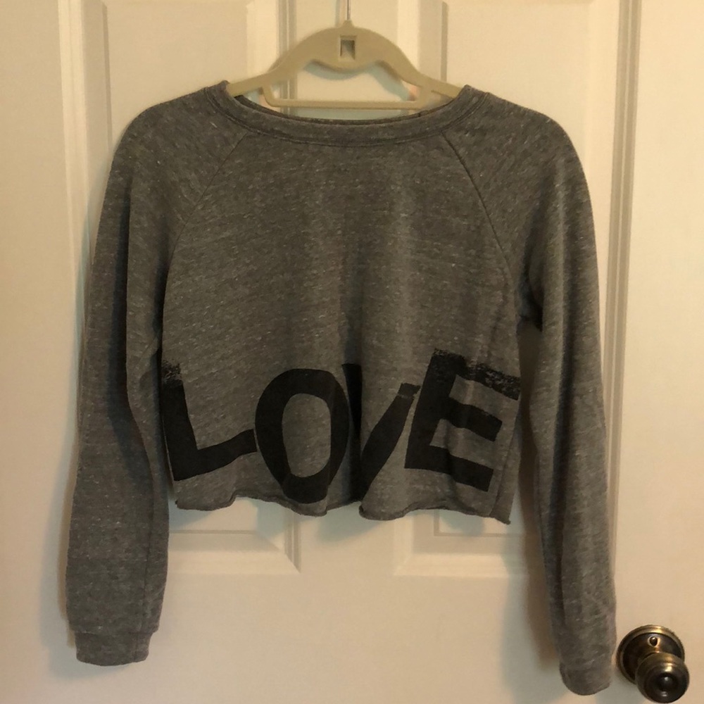 Cropped sweater